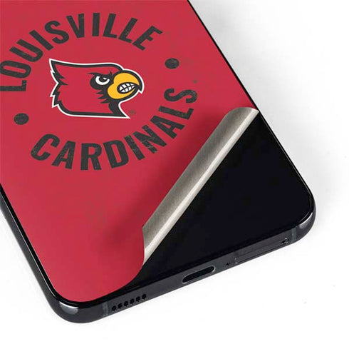 University of Louisville Cardinals Faded Galaxy S22 Skin