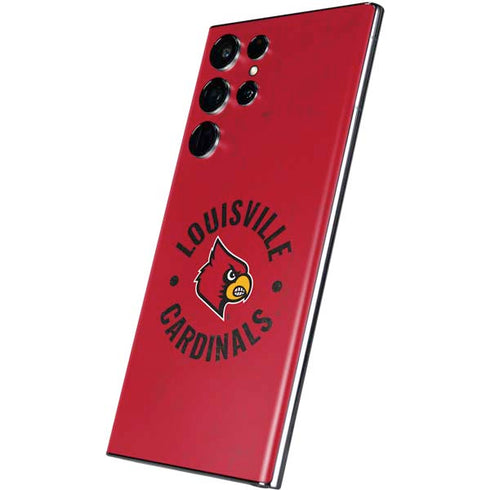 University of Louisville Cardinals Faded Galaxy S22 Ultra Skin