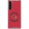 University of Louisville Cardinals Faded Galaxy S23 FE Clear Case