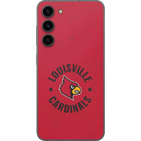 University of Louisville Cardinals Faded Galaxy S23 FE Skin
