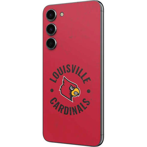 University of Louisville Cardinals Faded Galaxy S23 FE Skin