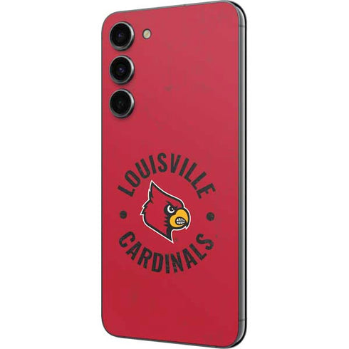 University of Louisville Cardinals Faded Galaxy S23 Plus Skin