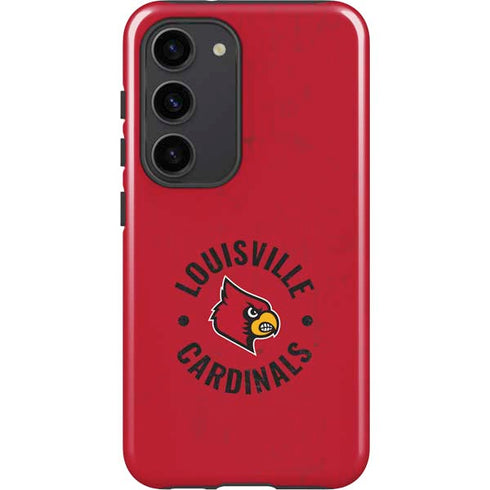 University of Louisville Cardinals Faded Galaxy S23 Pro Case