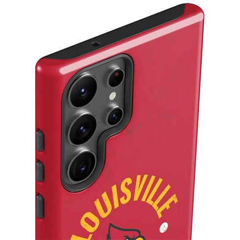University of Louisville Cardinals Faded Galaxy S23 Ultra Pro Case