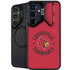 University of Louisville Cardinals Faded Galaxy S25 Kickstand Case