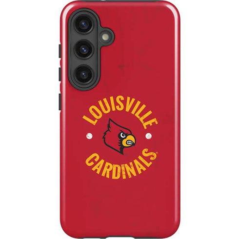 University of Louisville Cardinals Faded Galaxy S24 Plus Impact Case