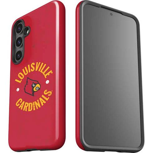 University of Louisville Cardinals Faded Galaxy S25 Plus Impact Case