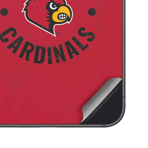 University of Louisville Cardinals Faded Galaxy S25 Plus Skin