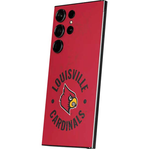 University of Louisville Cardinals Faded Galaxy S24 Ultra Skin
