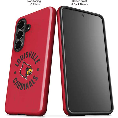 University of Louisville Cardinals Faded Galaxy S26 Impact Case