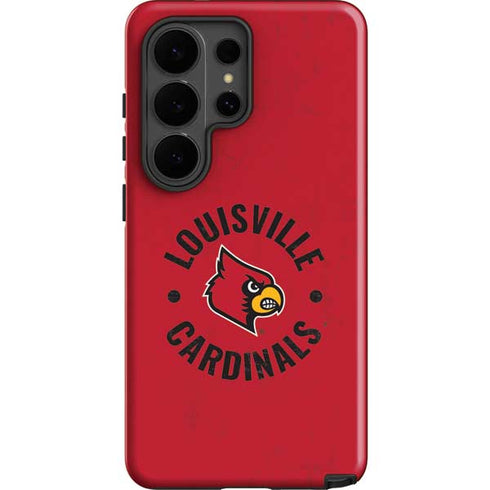 University of Louisville Cardinals Faded Galaxy S26 Ultra Impact Case