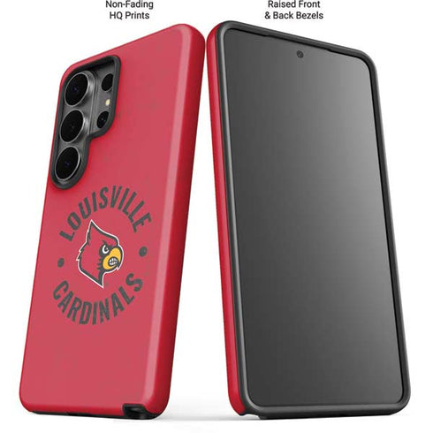 University of Louisville Cardinals Faded Galaxy S26 Ultra Impact Case