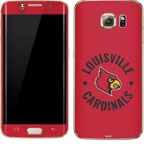 University of Louisville Cardinals Faded Galaxy S7 Edge Skin