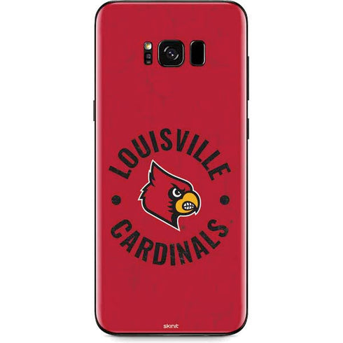 University of Louisville Cardinals Faded Galaxy S8 Plus Skin