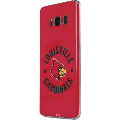 University of Louisville Cardinals Faded Galaxy S8 Plus Skin