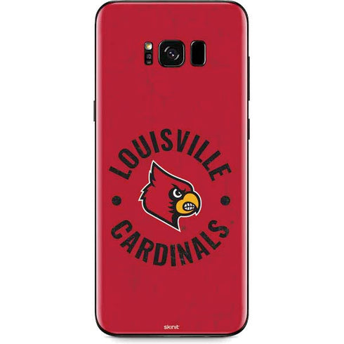 University of Louisville Cardinals Faded Galaxy S8 Skin