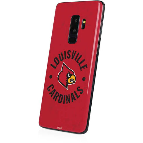 University of Louisville Cardinals Faded Galaxy S9 Plus Skin