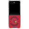 University of Louisville Cardinals Faded Galaxy Z Flip6 Clear Case