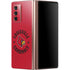 University of Louisville Cardinals Faded Galaxy Z Fold2 5G Skin