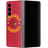 University of Louisville Cardinals Faded Galaxy Z Fold4 5G Skin