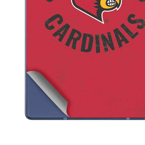 University of Louisville Cardinals Faded Galaxy Z Fold6 Skin