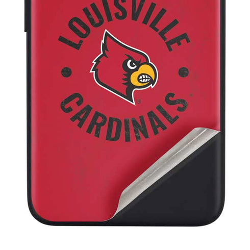 University of Louisville Cardinals Faded Google Pixel 4a Skin