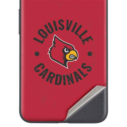 University of Louisville Cardinals Faded Google Pixel 5a Skin