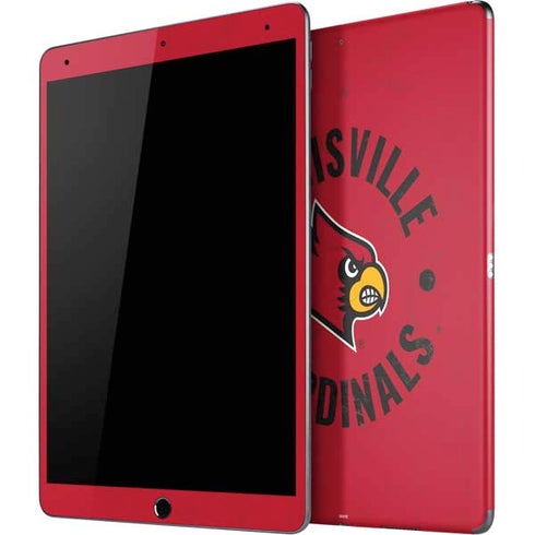 University of Louisville Cardinals Faded iPad Skins