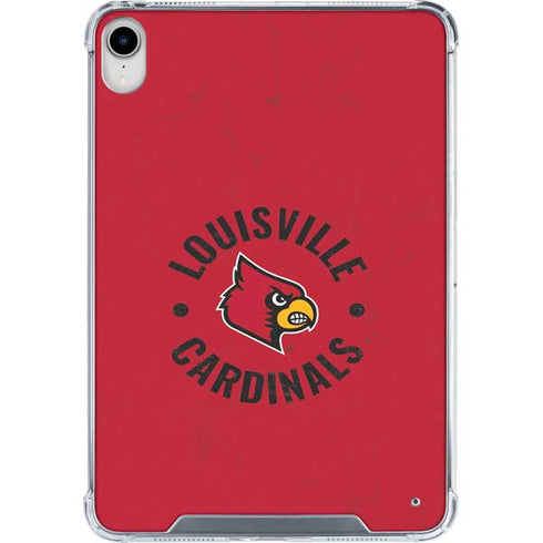 University of Louisville Cardinals Faded iPad 11th Gen (2025) Clear Case
