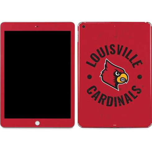 University of Louisville Cardinals Faded Apple iPad Skin