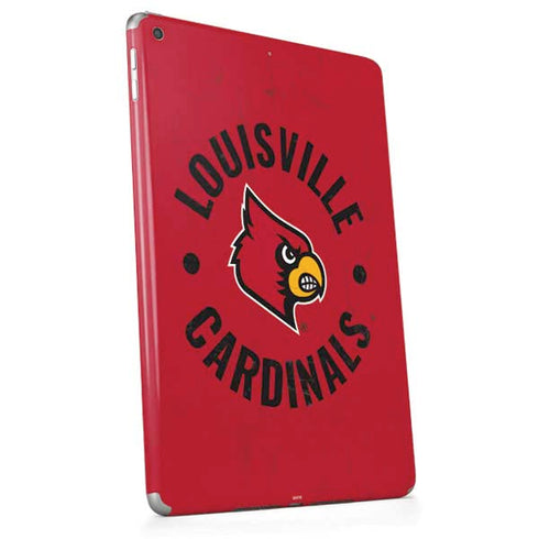 University of Louisville Cardinals Faded Apple iPad Skin