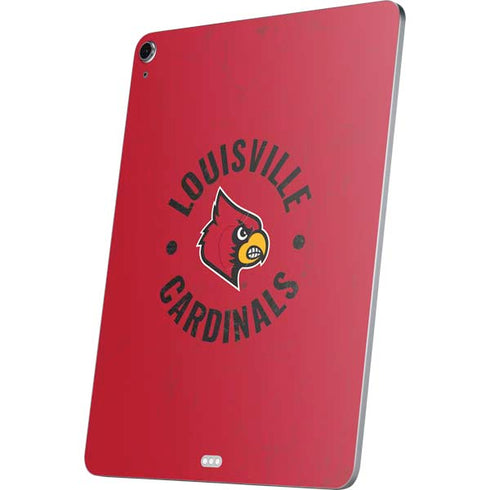 University of Louisville Cardinals Faded Apple iPad Air Skin