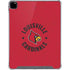 University of Louisville Cardinals Faded iPad Pro 12.9in (2020) Clear Case