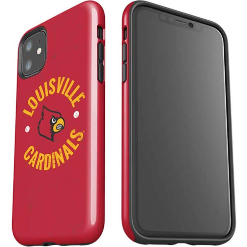 University of Louisville Cardinals Faded iPhone 11 Impact Case
