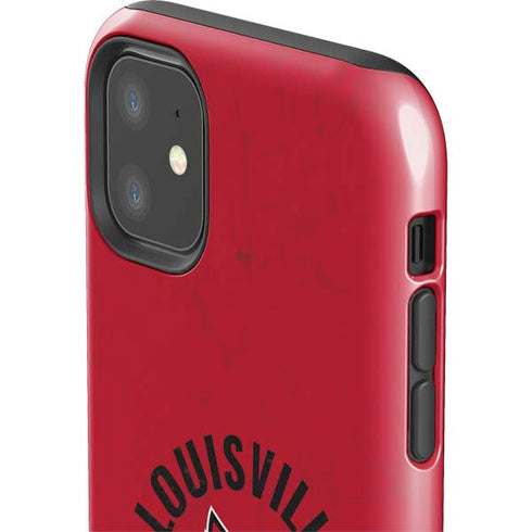 University of Louisville Cardinals Faded iPhone 11 Impact Case