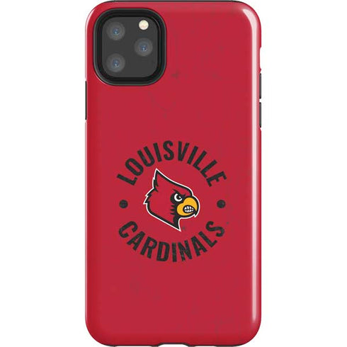 University of Louisville Cardinals Faded iPhone 11 Pro Max Impact Case