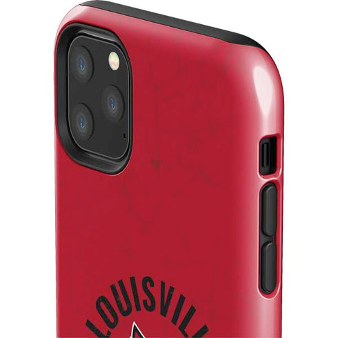 University of Louisville Cardinals Faded iPhone 11 Pro Max Impact Case