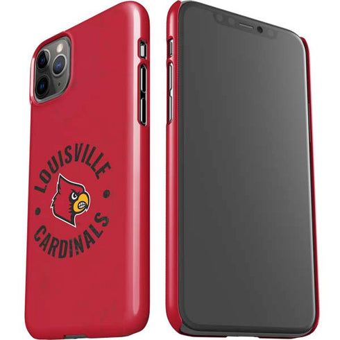University of Louisville Cardinals Faded iPhone 11 Pro Max Lite Case