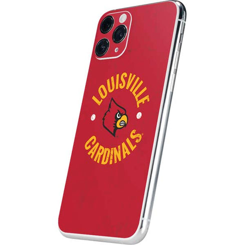 University of Louisville Cardinals Faded iPhone 11 Pro Skin