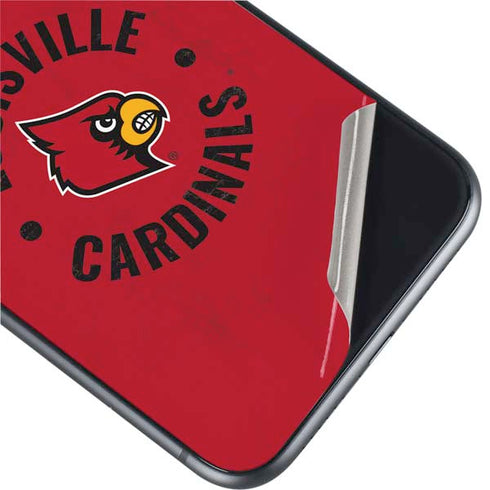 University of Louisville Cardinals Faded iPhone 11 Skin
