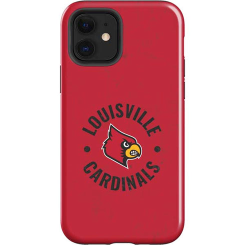 University of Louisville Cardinals Faded iPhone 12 Impact Case