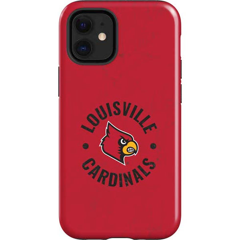 University of Louisville Cardinals Faded iPhone 12 Mini Impact Case