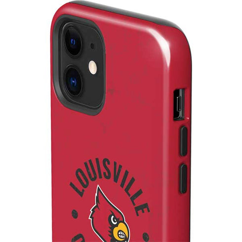 University of Louisville Cardinals Faded iPhone 12 Mini Impact Case