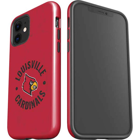 University of Louisville Cardinals Faded iPhone 12 Mini Impact Case