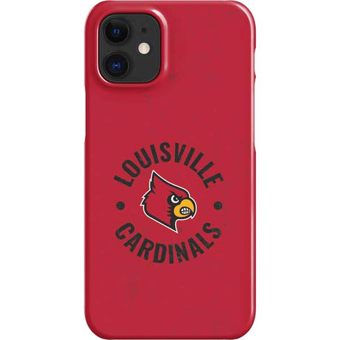 University of Louisville Cardinals Faded iPhone 12 Mini Lite Case