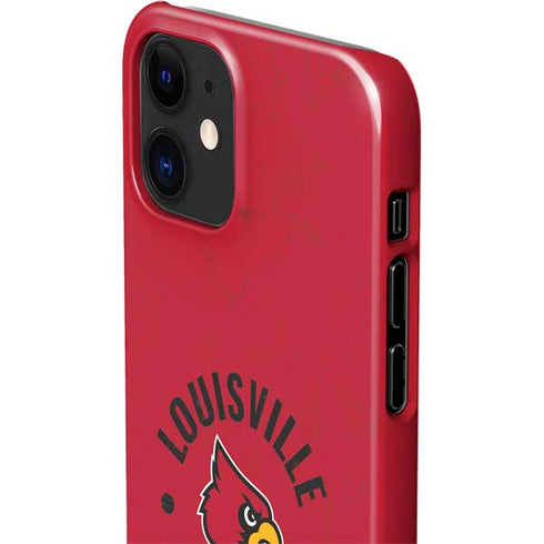 University of Louisville Cardinals Faded iPhone 12 Mini Lite Case
