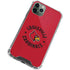 University of Louisville Cardinals Faded iPhone 12 Pro Clear Case