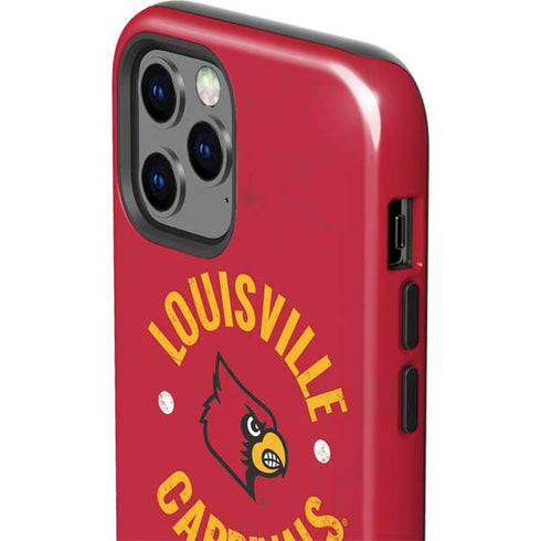 University of Louisville Cardinals Faded iPhone 12 Pro Impact Case
