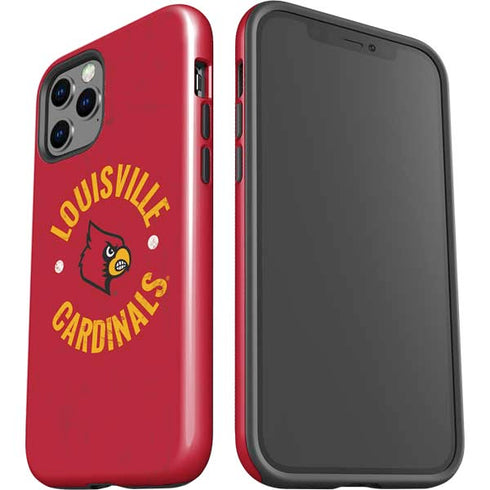 University of Louisville Cardinals Faded iPhone 12 Pro Impact Case