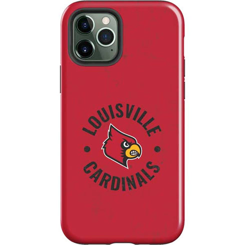 University of Louisville Cardinals Faded iPhone 12 Pro Impact Case